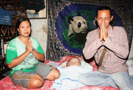 Nathakorn “Nong Game” Sae-Chua’s parents say a heartfelt thank you for the recent help they’ve been receiving.